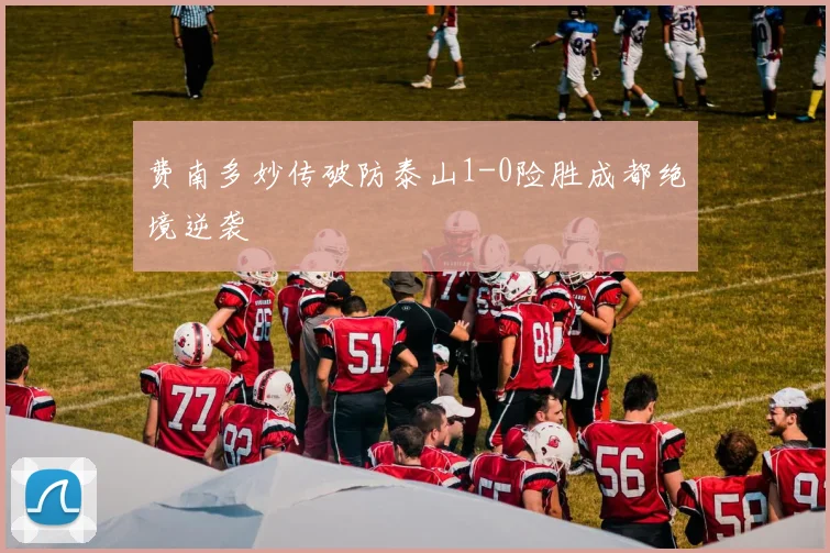 费南多妙传破防泰山1-0险胜成都绝境逆袭